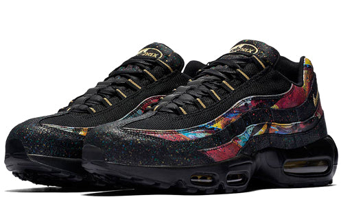 Nike Air Max 95 'Caribana' Black/Metallic Gold-Cobalt Blaze AT6142-001