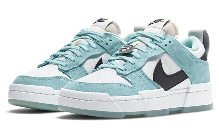 Nike Womens WMNS Dunk Low Disrupt 'Copa' Copa/Black/Summit White/Metallic Silver DD6619-400