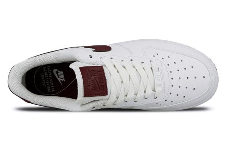 Nike Womens Air Force 1 Low '07 'Bordeaux' White/Bordeaux AH0287-105