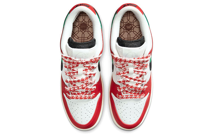 Nike Frame Skate x Dunk Low SB Chile Red/White/Lucky Green/Black CT2550-600