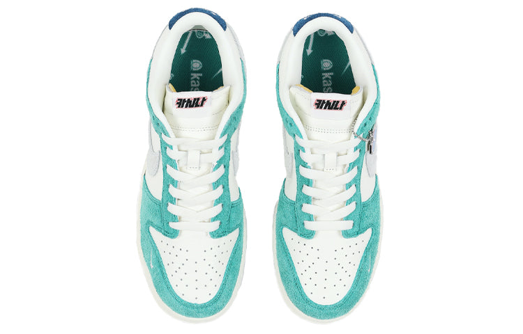 Nike Kasina x Dunk Low 'Road Sign' Sail/White/Neptune Green/Industrial Blue CZ6501-101
