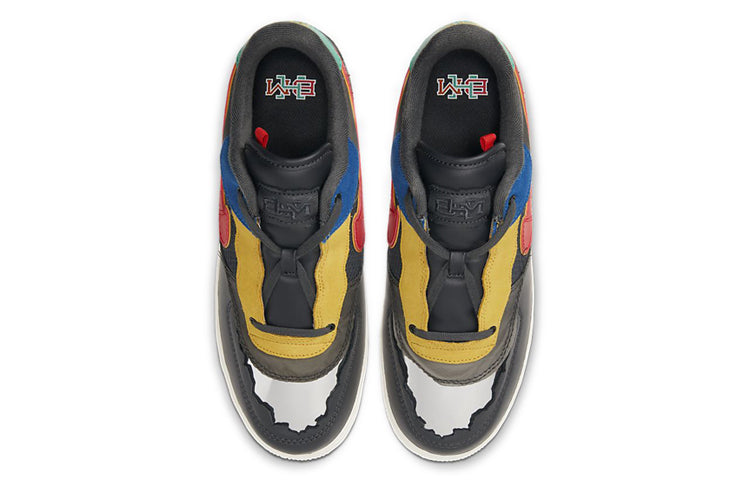 Nike Air Force 1 Low 'Black History Month' Dark Smoke Grey/Track Red/Grey CT5534-001