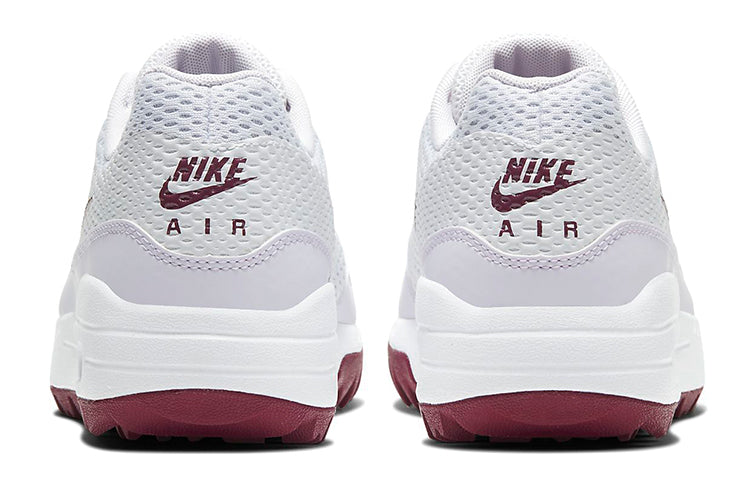 Nike Womens Air Max 1 G 'White Barely Grape' White/Barely Grape/Villain Red CI7736-103