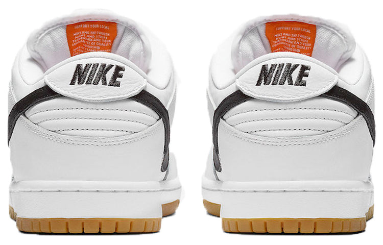 Nike SB Skateboard Dunk Low Pro ISO Orange Label - White CD2563-100