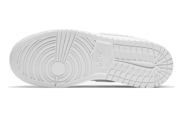 Air Jordan 1 Low GS Triple White 553560-130