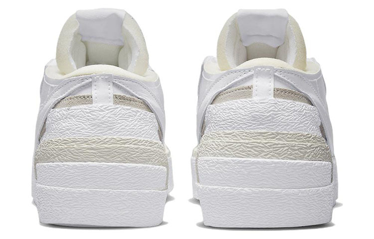 Nike Blazer Low x Sacai White Patent Leather DM6443-100