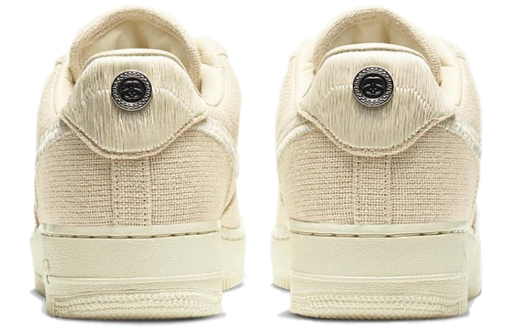 Nike Stussy x Air Force 1 Low 'Fossil' Fossil Stone/Sail/Off White CZ9084-200