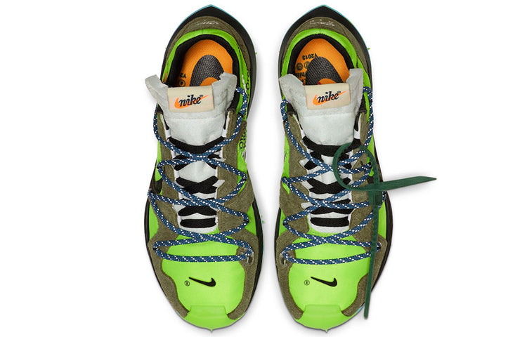 Nike Womens WMNS Zoom Terra Kiger 5 OW Off-White - Electric Green CD8179-300