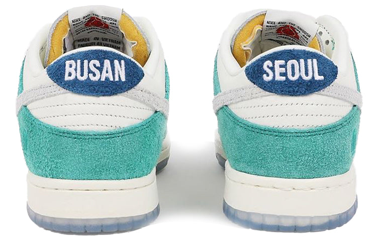 Nike Kasina x Dunk Low 'Road Sign' Sail/White/Neptune Green/Industrial Blue CZ6501-101