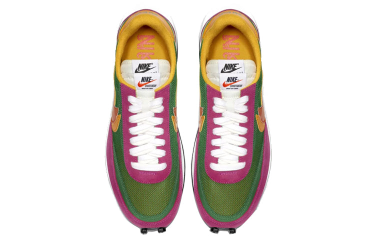 Nike LDWaffle x Sacai Green Fuchsia Del Sol BV0073-301