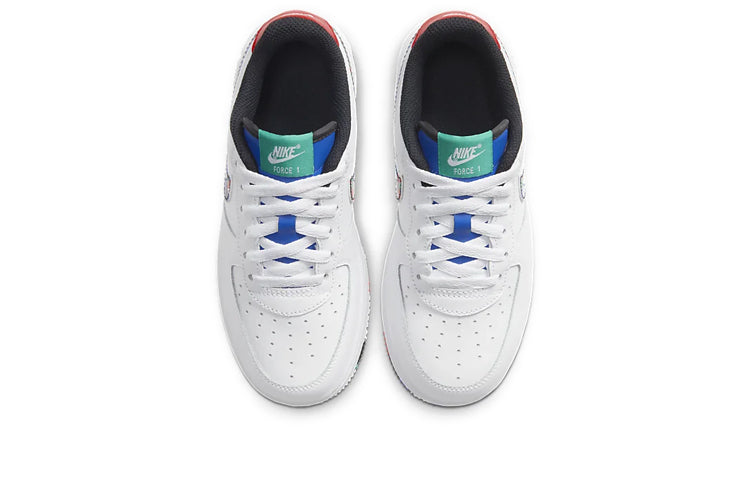 Nike Air Force 1 Low PS 'Melted Crayon' White/Hyper Blue/Neptune Green/Multi-Color CU4634-100