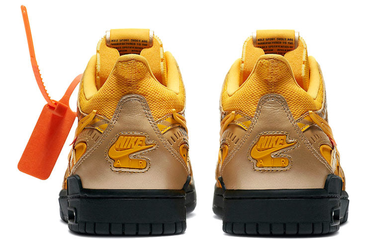 Nike Air Rubber Dunk x OFF-WHITE University Gold CU6015-700