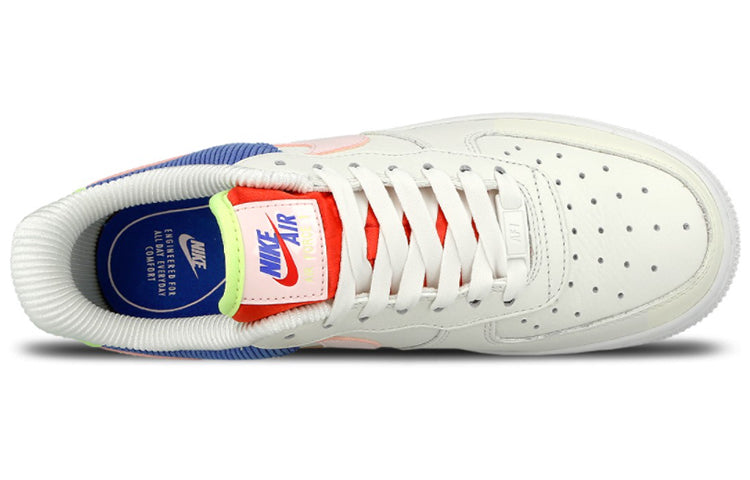 Nike Womens Air Force 1 Low 'Panache' Sail/Artic Pink/Racer Blue AQ4139-101