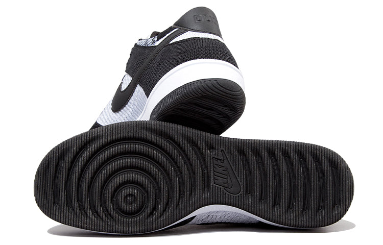 Nike Dunk Low Flyknit White Black 917746-100