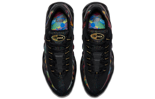 Nike Air Max 95 'Caribana' Black/Metallic Gold-Cobalt Blaze AT6142-001
