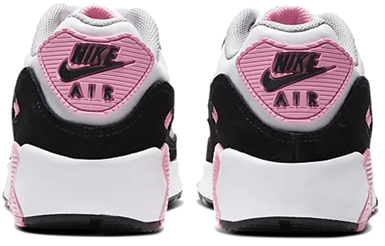 Nike Air Max 90 LTR Leather GS White Grey Pink CD6864-104