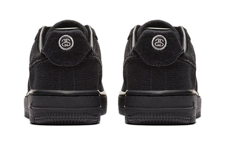 Nike Stussy x Air Force 1 Low PS 'Black' Black/Black/Black DD1578-001