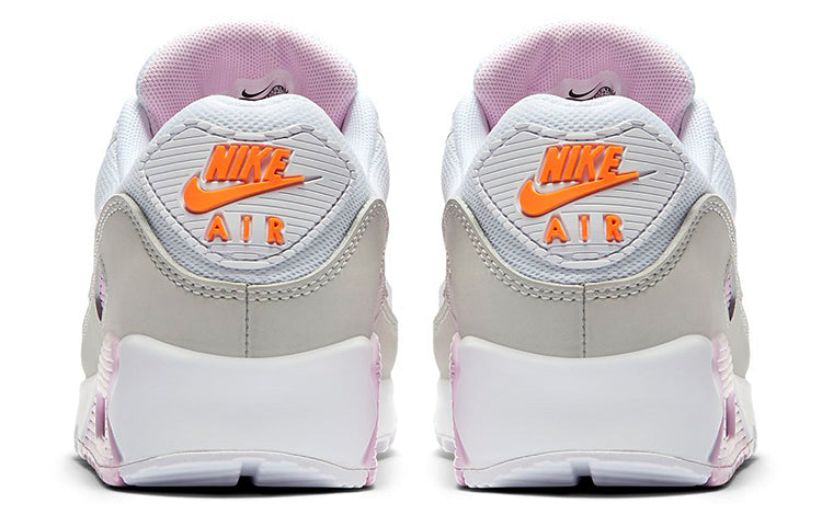Womens Air Max 90 'White Pink Foam' White/Total Orange/Photon Dust/Pink Foam CZ0371-100