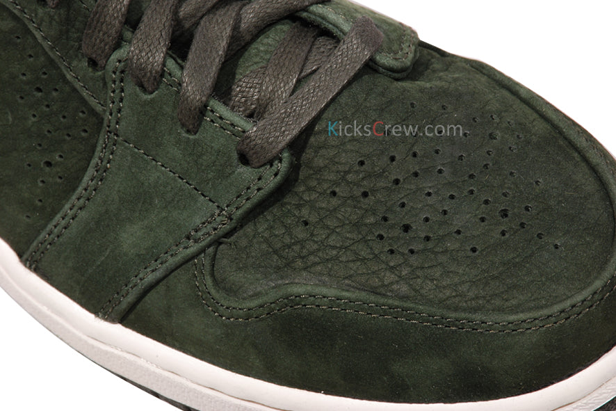 Air Jordan 1 Mid Nouveau Sequoia Black 629151-303