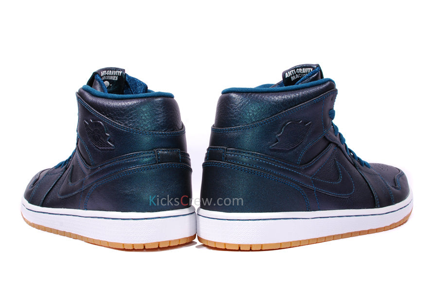 Air Jordan 1 Mid Nouveau Space Blue 649688-414