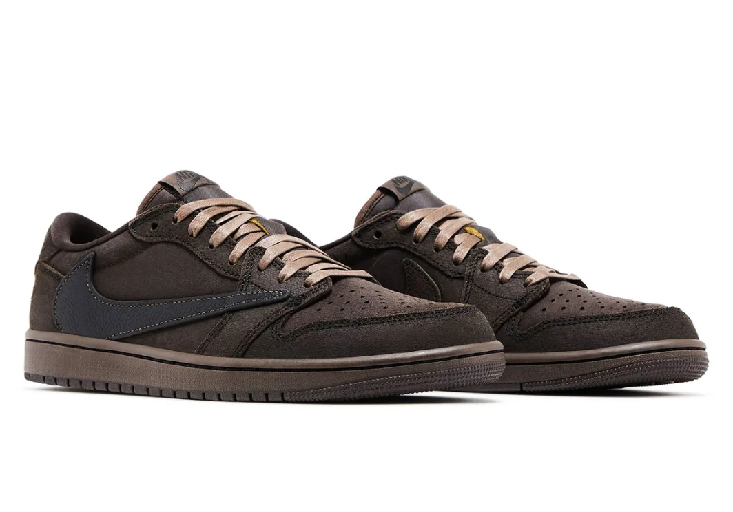 Air Jordan 1 Retro Low OG SP x Travis Scott ‘Velvet Brown’  DM7866-202