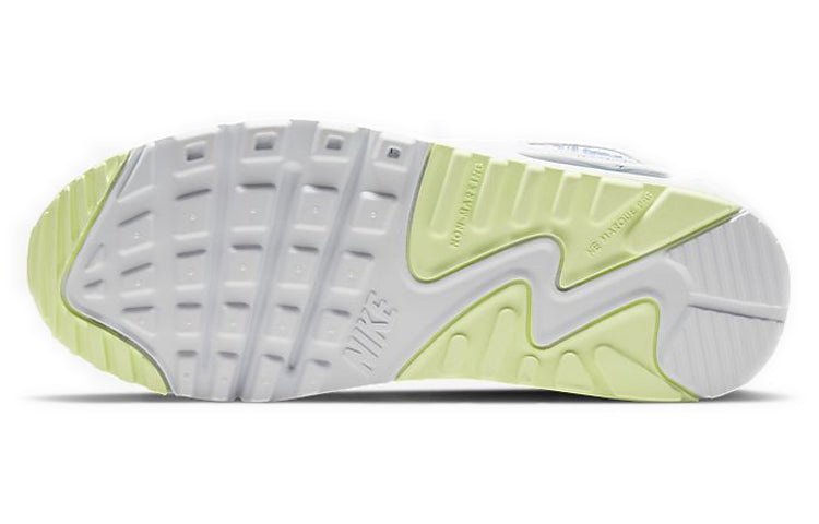 Nike Air Max 90 GS 'White' White/Laser Orange/Light Solar Flare Heather CZ5868-100