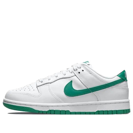 Nike Womens WMNS Dunk Low White Lucky Green DD1503-112