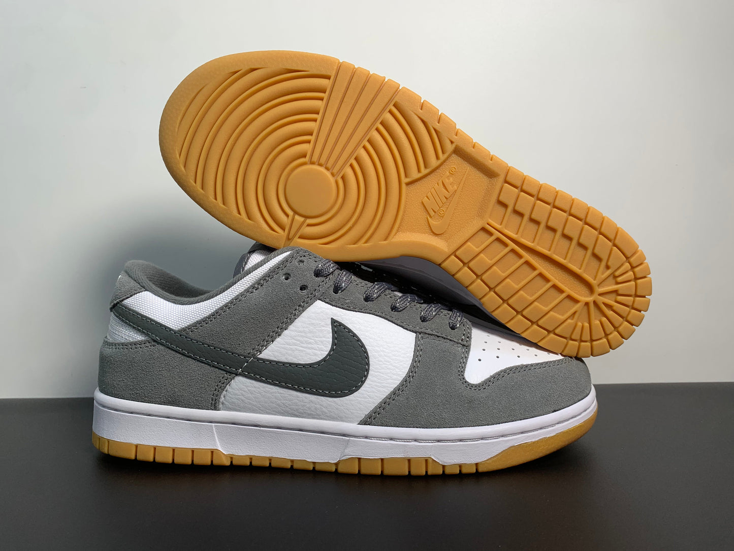 Nike Dunk Low Smoke Grey Gum 3M Swoosh FV0389-100