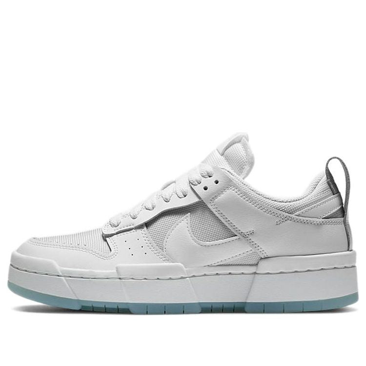 Nike Womens WMNS Dunk Low Disrupt 'Photon Dust' Photon Dust/Summit White/Summit White CK6654-001