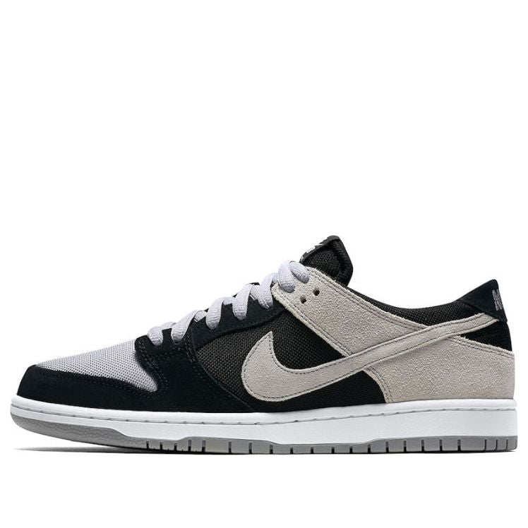 Nike SB Skateboard Zoom Dunk Low PRO Black/WOLF GREY-White-White 854866-001