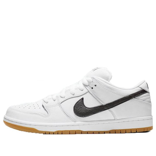 Nike SB Skateboard Dunk Low Pro ISO Orange Label - White CD2563-100