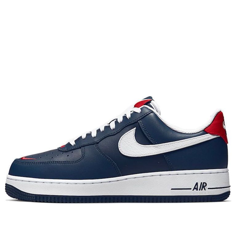 Nike Air Force 1 Low 'USA' Obsidian/White-University Red CJ8731-400