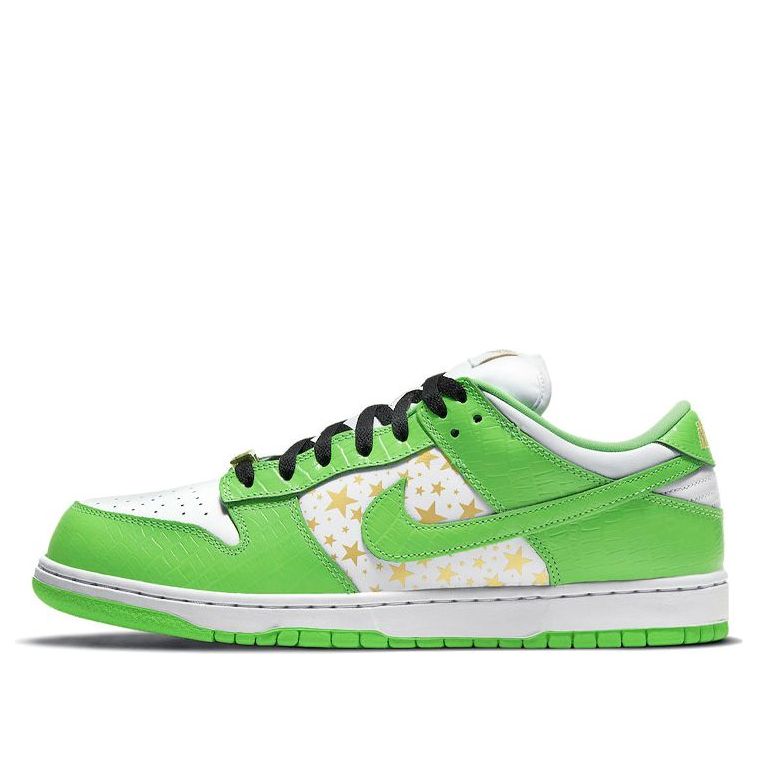 Nike SB Skateboard Dunk Low x Supreme Mean Green DH3228-101