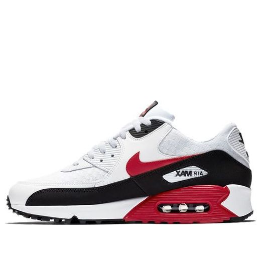 Nike Air Max 90 'Black University Red' White/University Red-Black BV2522-100