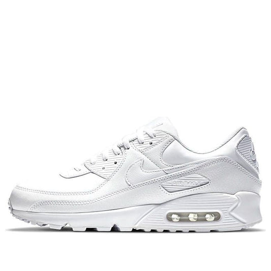 Nike Air Max 90 LTR Leather 'Triple White' White/White/White CZ5594-100