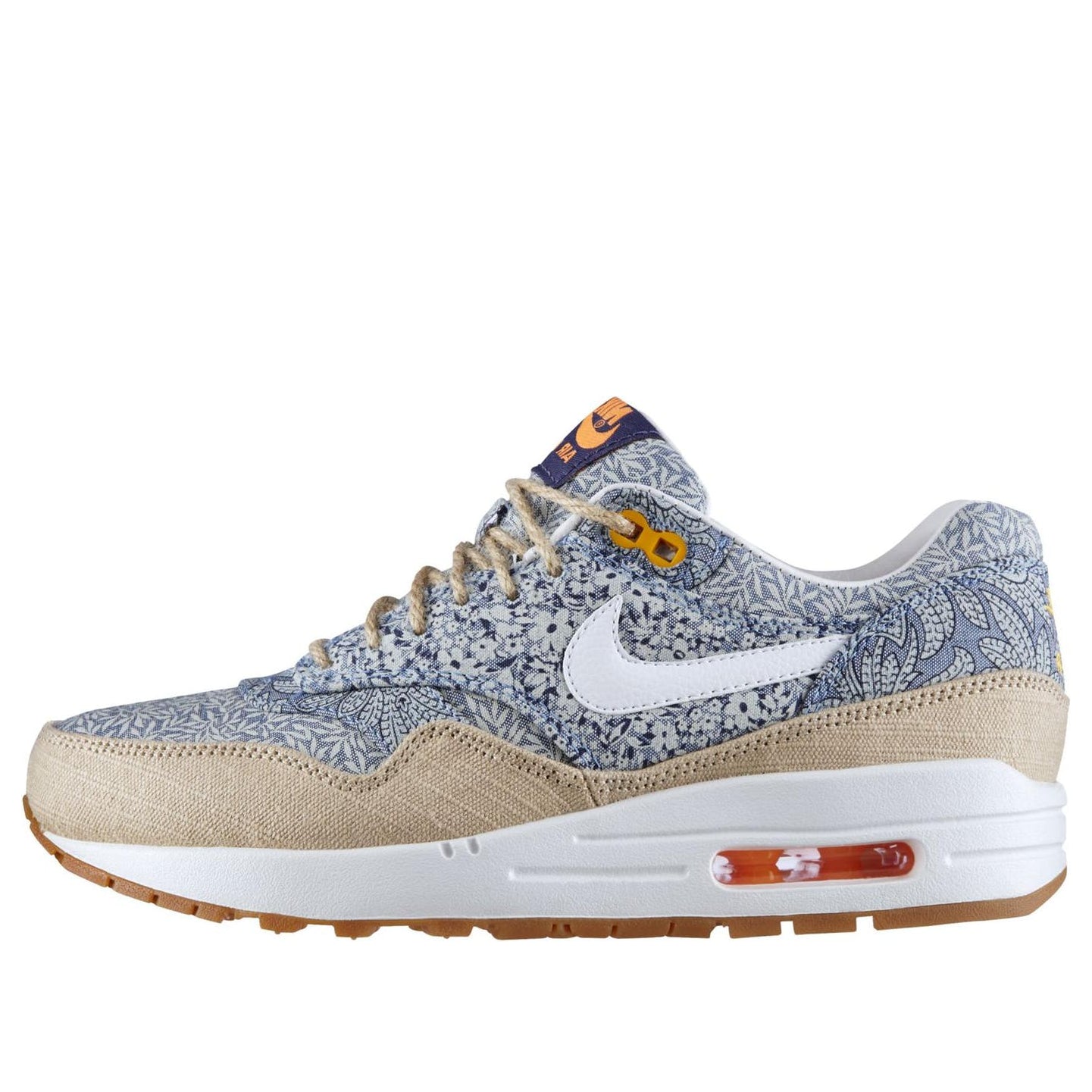 Nike Womens Air Max 1 LIB Liberty - Blue Recall Linen 540855-400