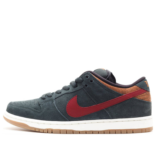 Nike Dunk Low Pro SB Skateboard 'Spruce' Spruce/Team Red-Ale Brown 304292-362
