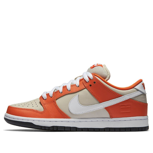 Nike SB Skateboard Dunk Low 'Orange Box' Safety Orange/White-Cream 313170-811