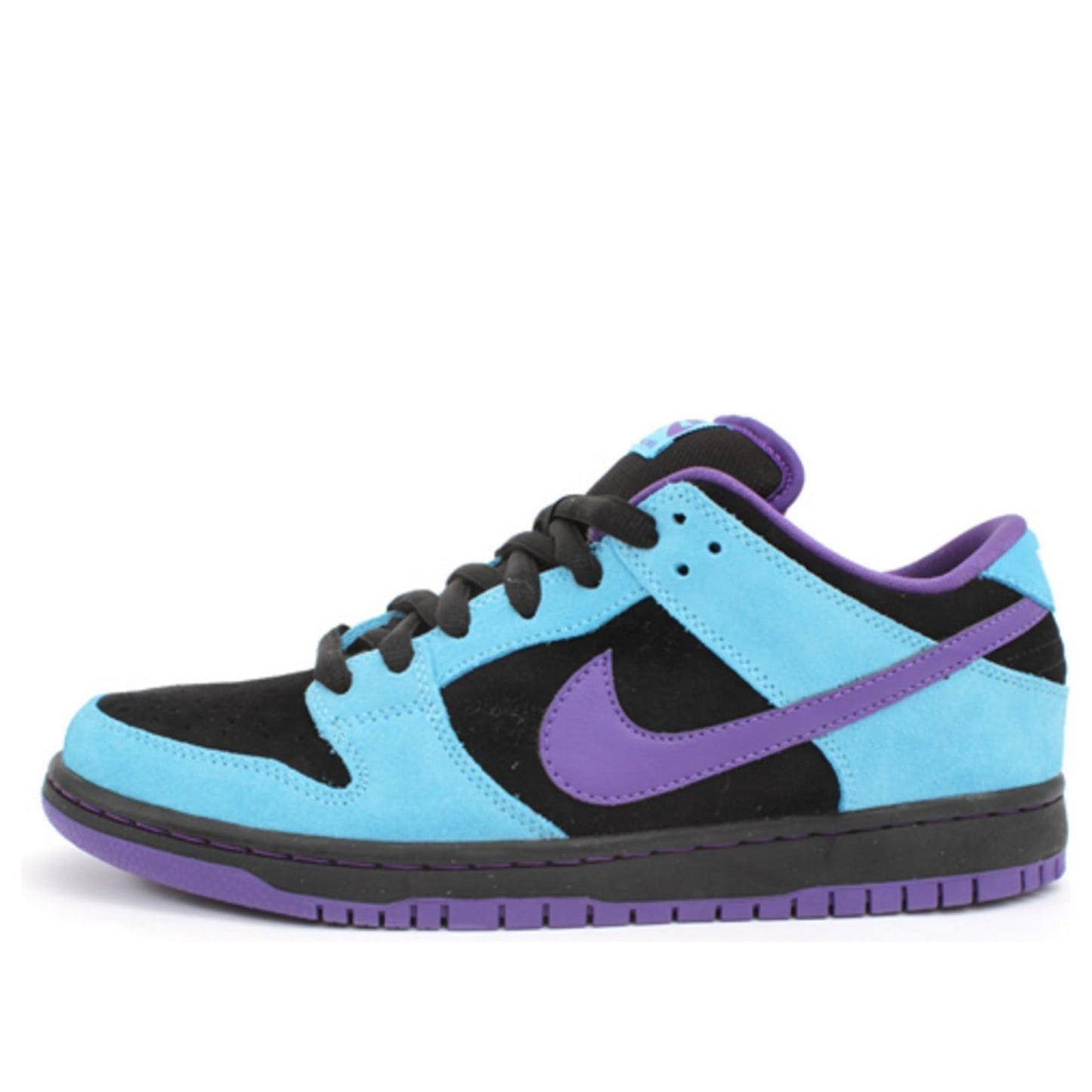 Nike Dunk Low Pro SB Skateboard 'Skeletor' Black/Varsity Purple-Bltc Blue 304292-020