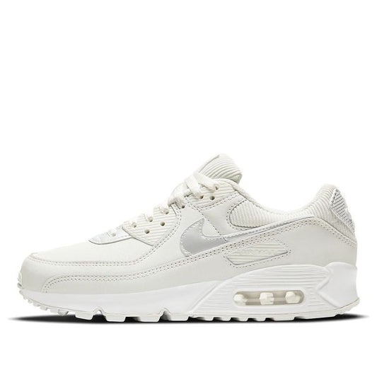 Nike Womens Air Max 90 'Swoosh Chain' Summit White/Dark Beetroot/White/Summit White DC1161-100