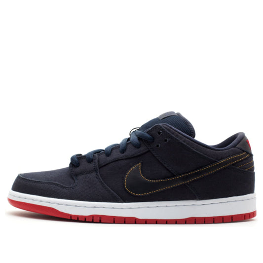 Nike Dunk Low Pro SB Skateboard QS 'Levi's' Drk Obsdn-Drk Obsdn-Drk Gld Lf 573901-447