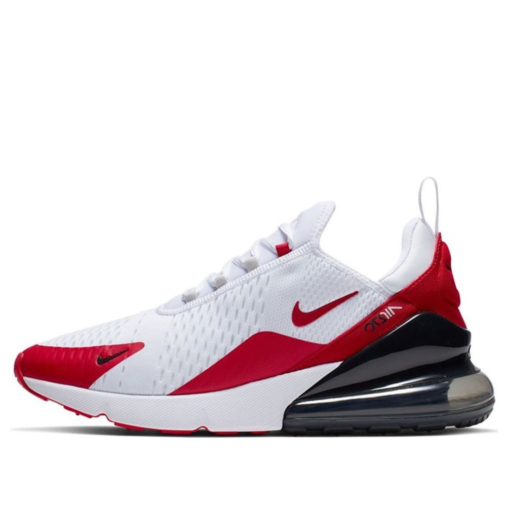 Nike Air Max 270 'White University Red' White/Anthracite-Cool Grey-University Red CJ0550-100