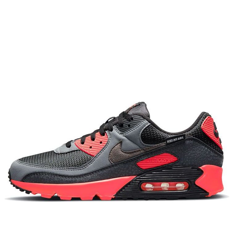 Nike Air Max 90 'Kiss My Airs' Black/Smoke Grey/Dark Smoke Grey/Iron Grey DJ4626-001