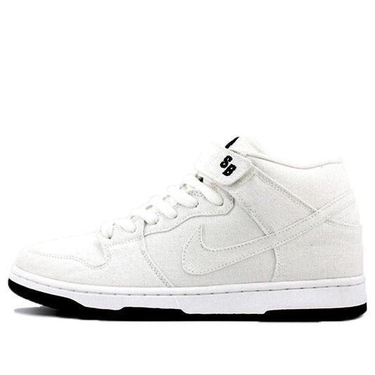 Nike Dunk Mid Pro Sb White/White 314383-111