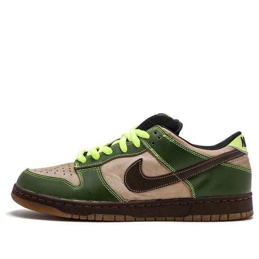 Nike Dunk Low Pro SB Skateboard 'Jedi' Khaki/Baroque Brown-Safari 304292-222