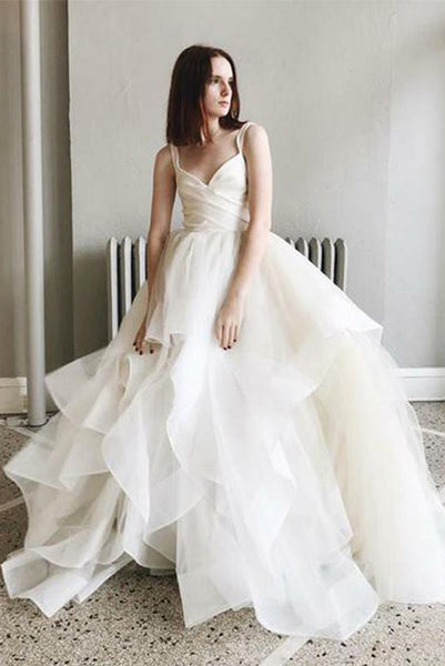 Sweetheart Wedding Dresses Ruffles Wedding Gowns PDA177 | ballgownbridal