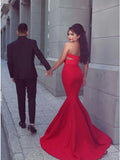 Two Piece Sweetheart Sweep Train Red Long Prom/Evening Dress PDA325 | ballgownbridal