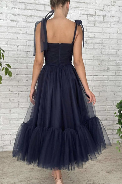 Elegant A-Line Tulle Prom Dress, Homecoming Dress SJ211066