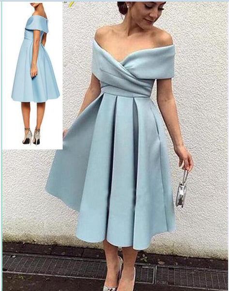 Elegant Knee Length Prom Dresses,Vintage Short Homecoming Dresses 