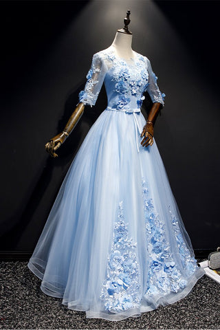 products/Light-Blue-Short-Sleeves-With-Lace-Flowers-Long-Dress02.jpg